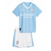 Manchester City Heimtrikot 2023-24 Kurzarm (+ kurze hosen)